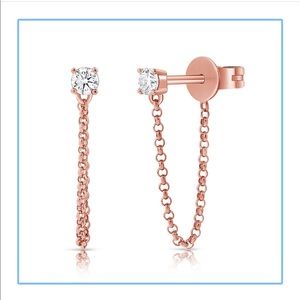 Rachie shnay Stud Chain Hang